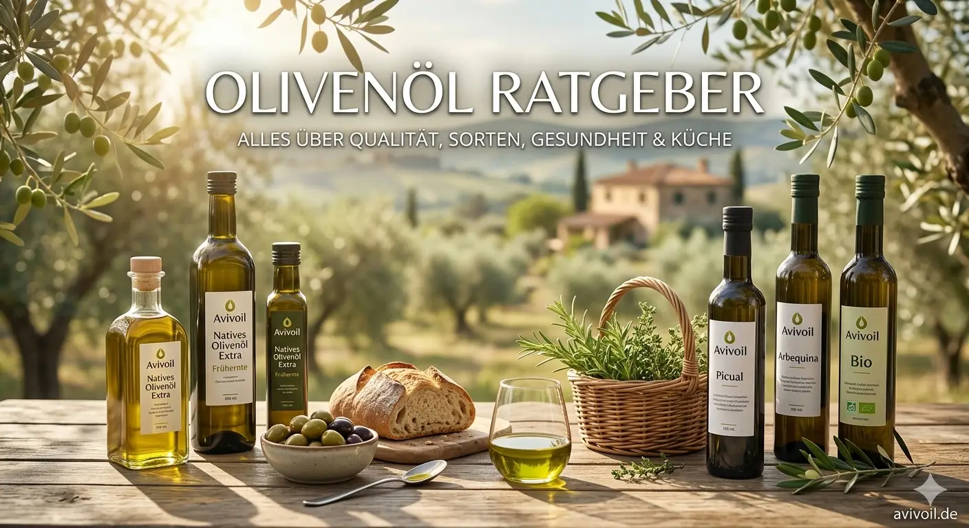 Avivoil Olivenöl Ratgeber — Qualität, Gesundheit, Herkunft