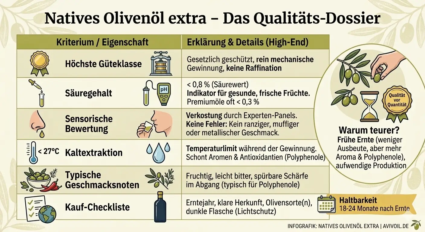 Natives Olivenöl extra – Qualität, Herkunft und Bedeutung