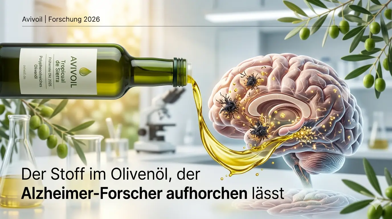 Oleocanthal im Olivenöl – Forschung zu Alzheimer und Gehirngesundheit