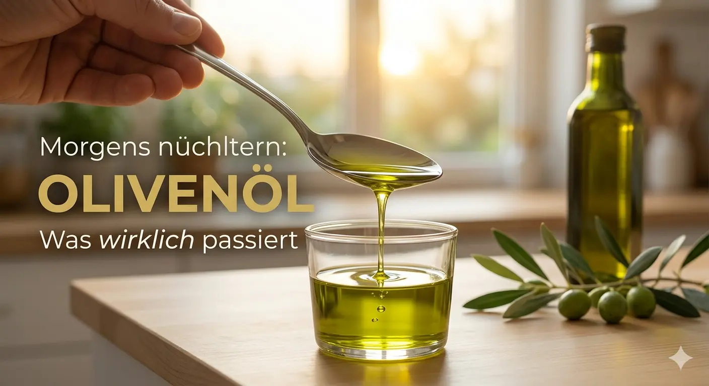 Olivenöl morgens nüchtern – ehrliche Einordnung von Mythos und Mechanismus