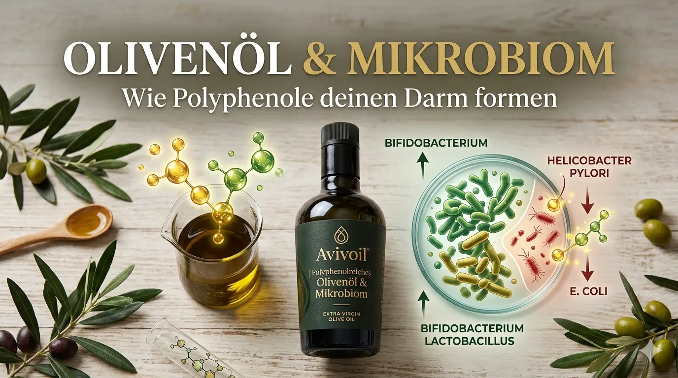 Olivenöl und Mikrobiom – wie Polyphenole die Darmbakterien formen